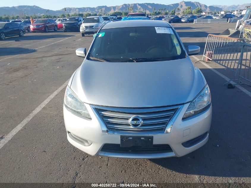 2014 Nissan Sentra S/Sv/Sr/Sl VIN: 3N1AB7AP0EY241303 Lot: 40258722