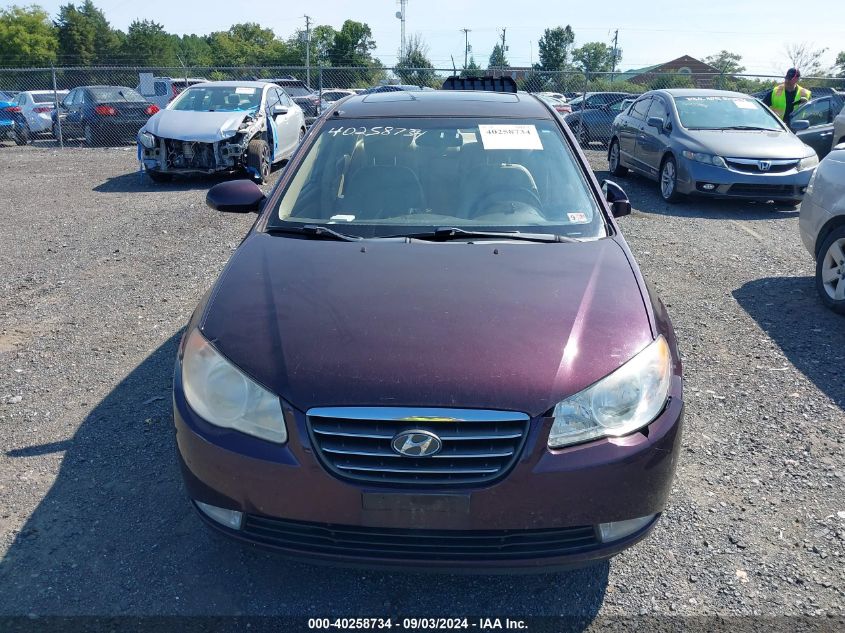 2007 Hyundai Elantra Gls/Limited/Se VIN: KMHDU46DX7U114819 Lot: 40258734