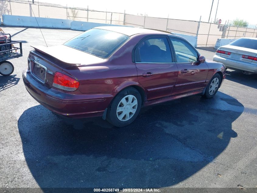 2003 Hyundai Sonata VIN: KMHWF25SX3A714176 Lot: 40258749