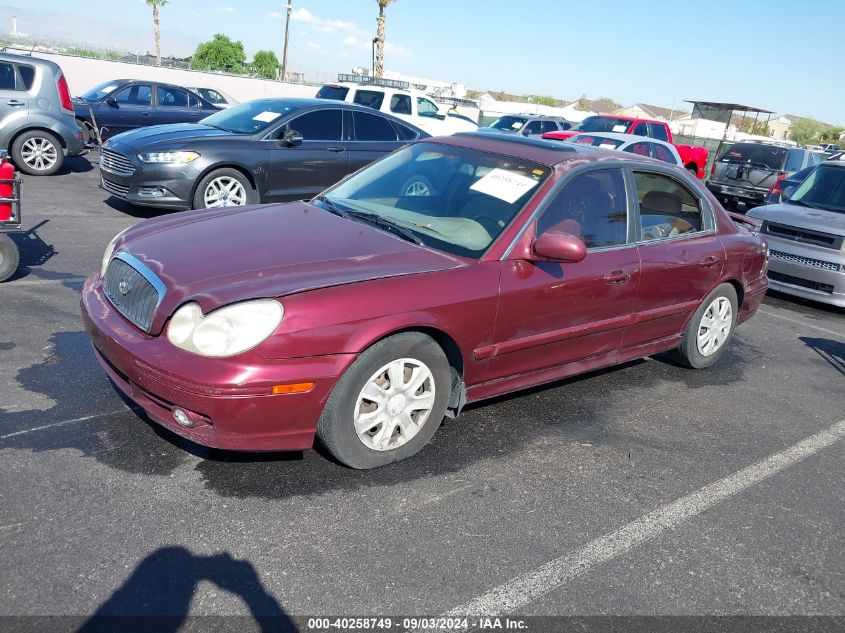 2003 Hyundai Sonata VIN: KMHWF25SX3A714176 Lot: 40258749