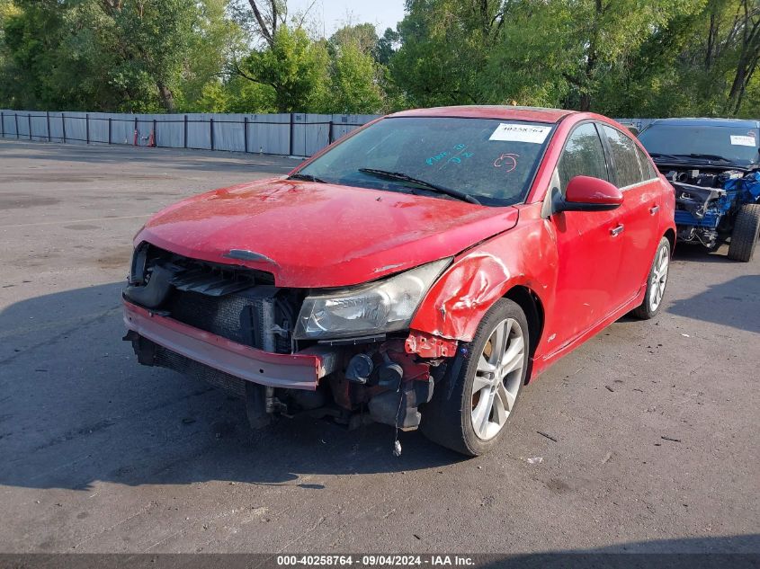 2012 Chevrolet Cruze Ltz VIN: 1G1PH5SC5C7210626 Lot: 40258764