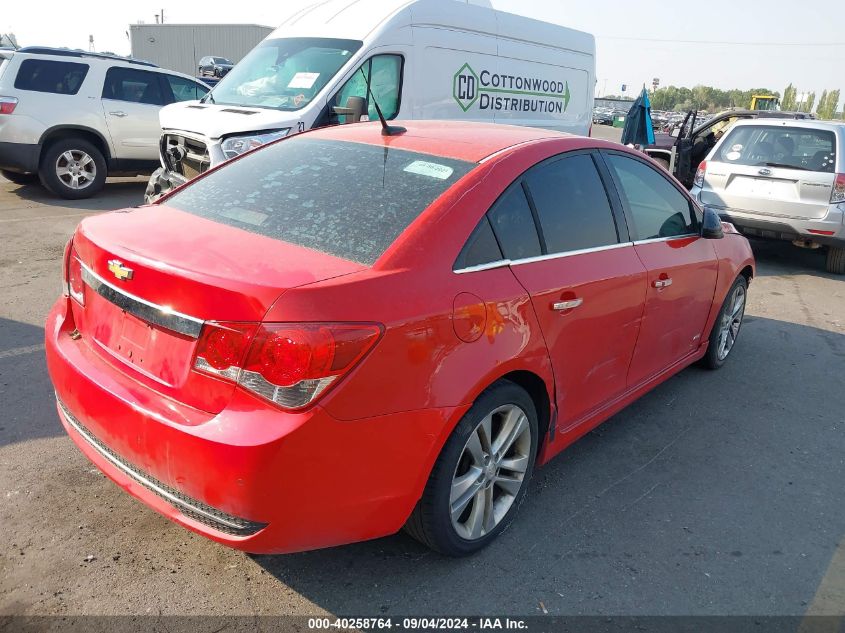 2012 Chevrolet Cruze Ltz VIN: 1G1PH5SC5C7210626 Lot: 40258764