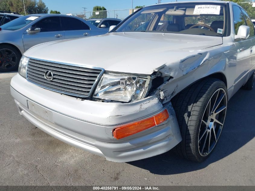 1997 Lexus Ls 400 VIN: JT8BH28F3V0095584 Lot: 40258791