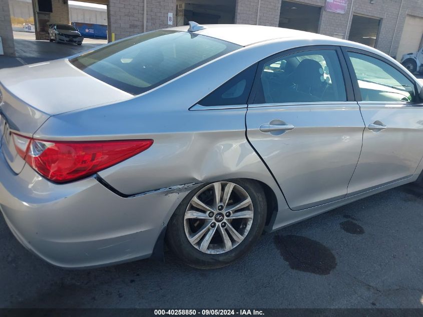 2012 Hyundai Sonata Gls VIN: 5NPEB4AC7CH399688 Lot: 40258850