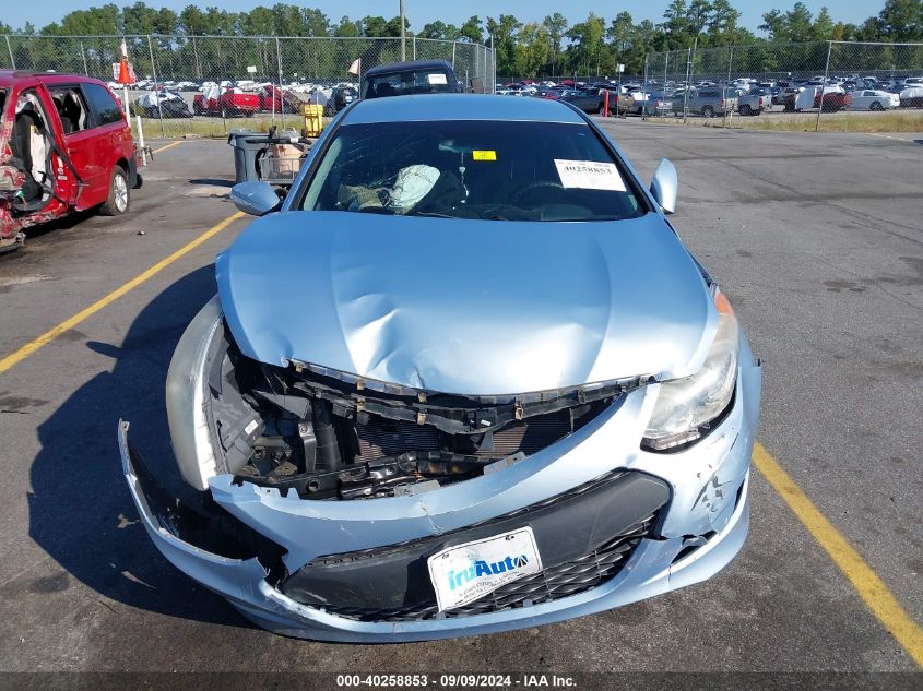 KMHEC4A46EA116774 2014 Hyundai Sonata Hybrid