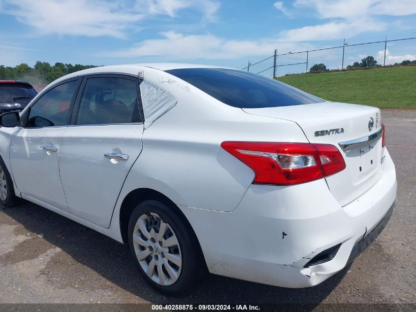 2017 Nissan Sentra S VIN: 3N1AB7APXHY325634 Lot: 40258875