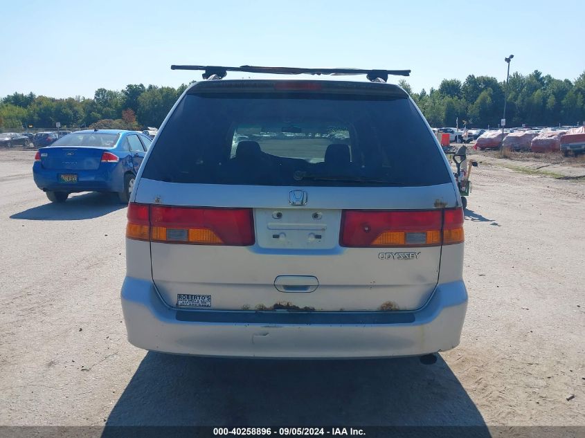 2003 Honda Odyssey Ex VIN: 5FNRL18663B091522 Lot: 40258896