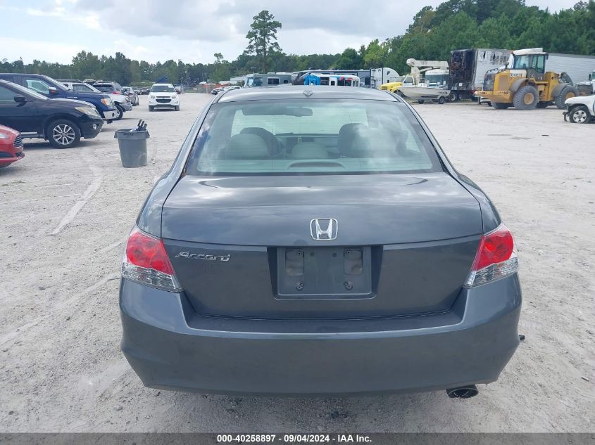 2010 Honda Accord 2.4 Ex-L VIN: 1HGCP2F8XAA124369 Lot: 40258897