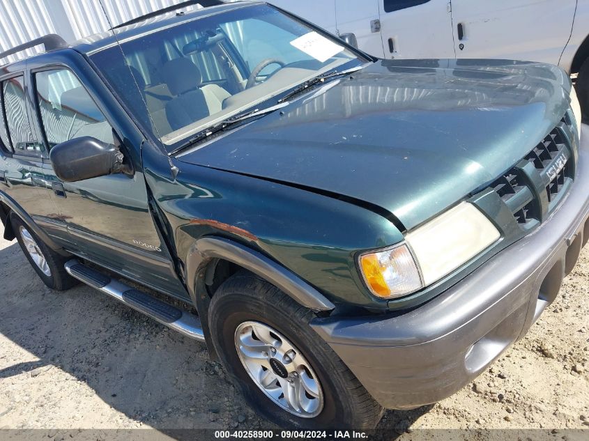 2003 Isuzu Rodeo S 3.2L V6 VIN: 4S2CK58W834304045 Lot: 40258900