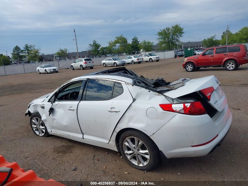 2013 Kia Optima Ex VIN: 5XXGN4A73DG11072 Lot: 40258937