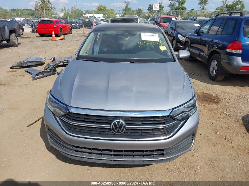 2022 Volkswagen Jetta 1.5T Se VIN: 3VW7M7BU3NM004251 Lot: 40258955