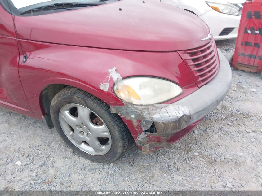 2001 Chrysler Pt Cruiser VIN: 3C8FY4BB31T669567 Lot: 40258959