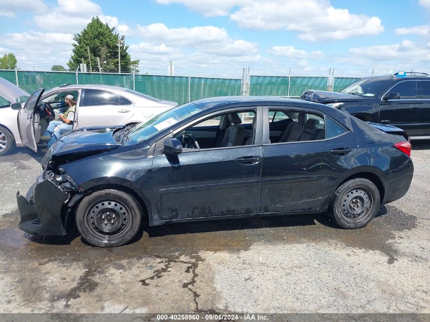 2017 TOYOTA COROLLA LE - 2T1BURHE7HC837542