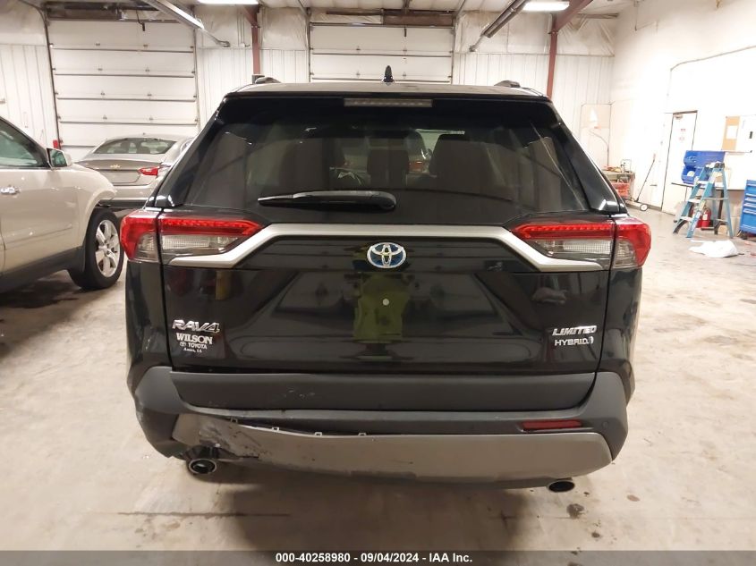 2020 Toyota Rav4 Hybrid Limited VIN: 4T3D6RFV7LU001962 Lot: 40258980