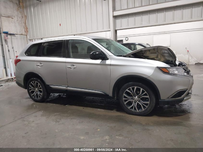 2018 Mitsubishi Outlander Es VIN: JA4AZ3A31JJ002205 Lot: 40258981