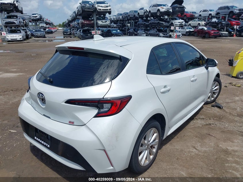 VIN JTND4MBE2P3210464 2023 TOYOTA COROLLA SE