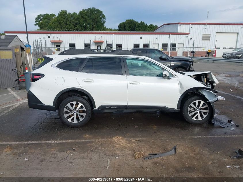 2021 Subaru Outback Premium VIN: 4S4BTAFC9M3149076 Lot: 40259017