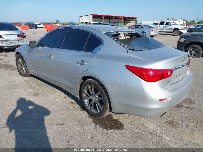 VIN JN1EV7AR0HM838341 2017 Infiniti Q50, 3.0T Signa... no.3