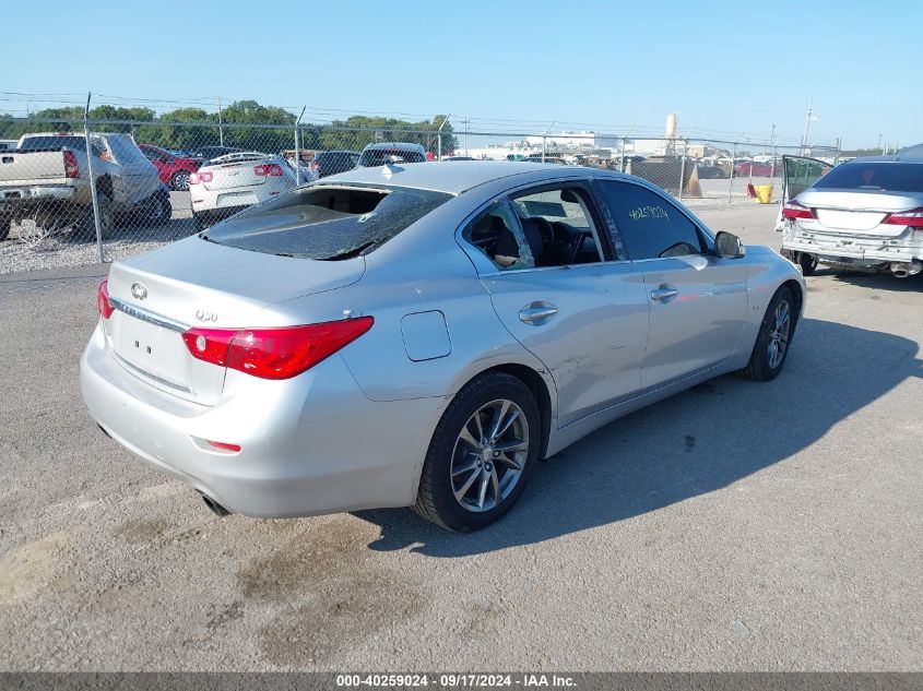 VIN JN1EV7AR0HM838341 2017 Infiniti Q50, 3.0T Signa... no.4