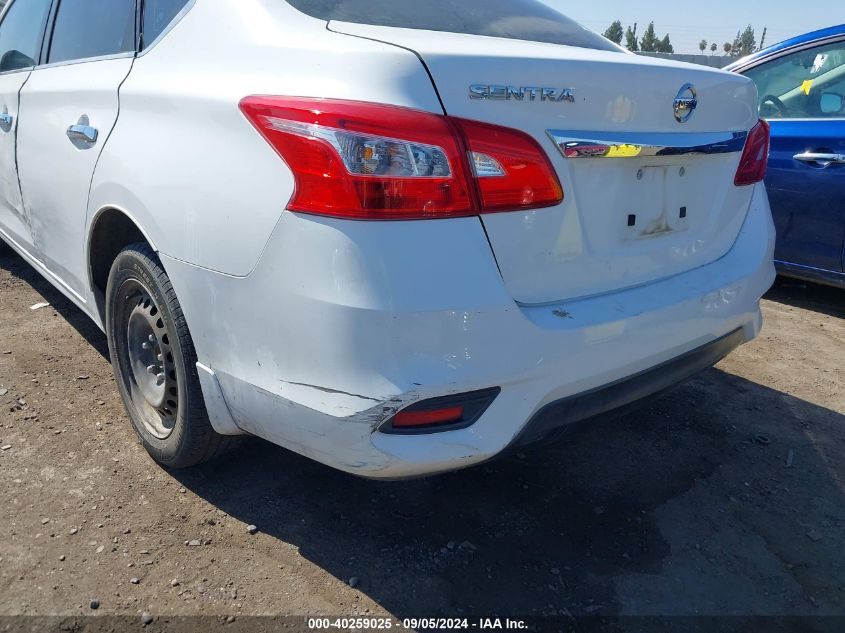 2016 Nissan Sentra S VIN: 3N1AB7AP6GY322051 Lot: 40259025