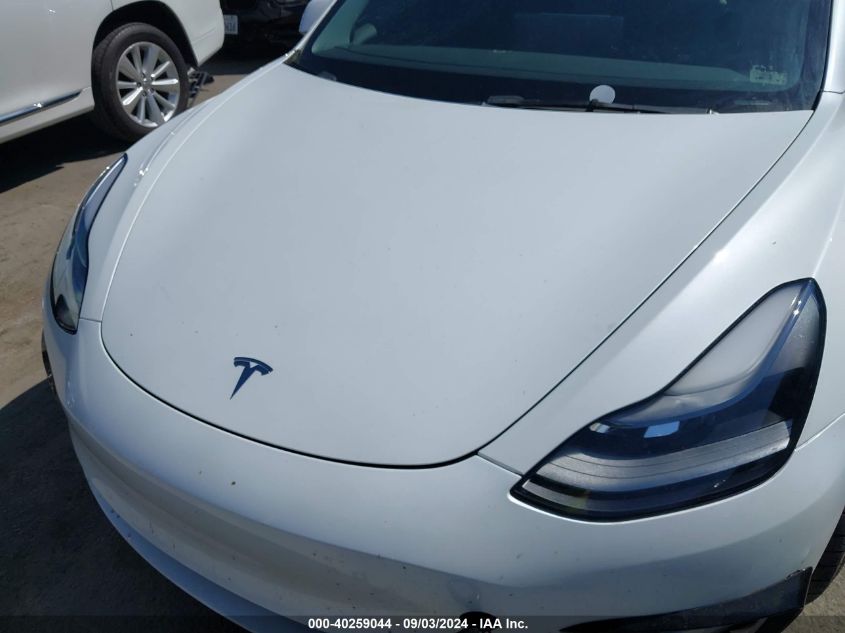 2022 Tesla Model 3 Performance Dual Motor All-Wheel Drive VIN: 5YJ3E1EC8NF357510 Lot: 40259044