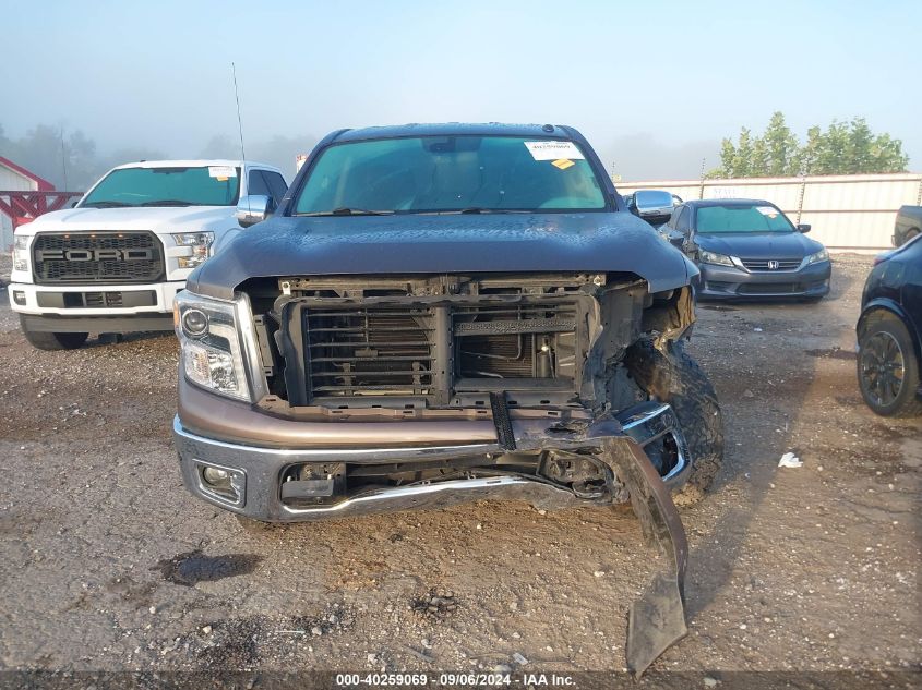 2018 Nissan Titan Sv/Sl/Pro-4X/Plat Res VIN: 1N6AA1E58JN537566 Lot: 40259069