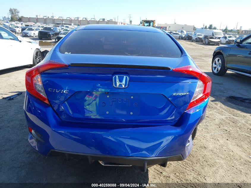 2020 Honda Civic Sport VIN: 2HGFC2F80LH574674 Lot: 40259088