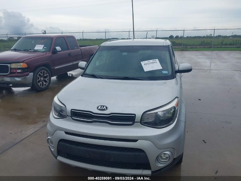 2019 Kia Soul + VIN: KNDJP3A55K7006950 Lot: 40259091