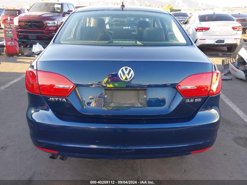 2012 Volkswagen Jetta 2.5L Se VIN: 3VWDP7AJ6CM413035 Lot: 40259112