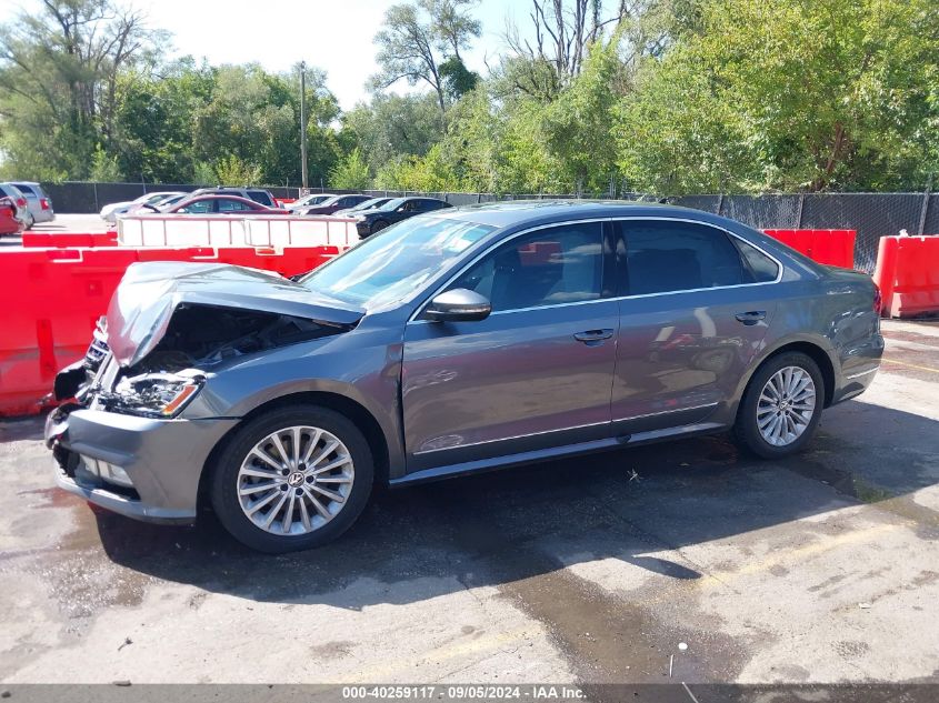 2016 VOLKSWAGEN PASSAT 1.8T SE - 1VWBS7A39GC058585