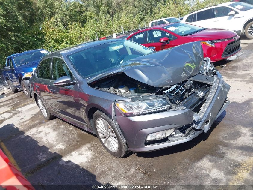 1VWBS7A39GC058585 2016 VOLKSWAGEN PASSAT - Image 1