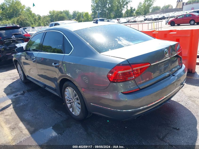 2016 VOLKSWAGEN PASSAT 1.8T SE - 1VWBS7A39GC058585