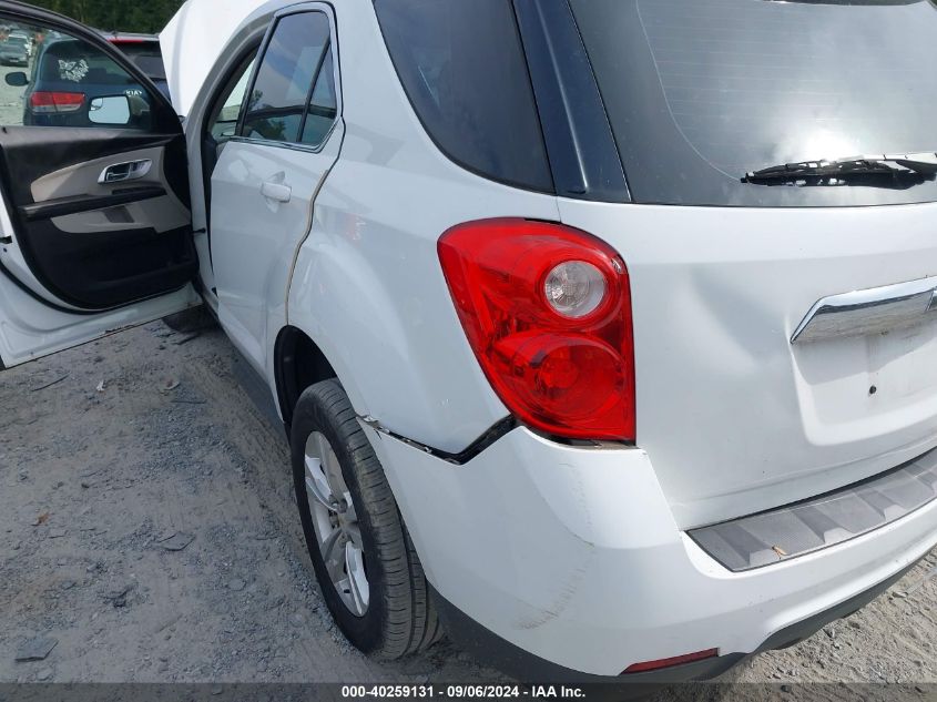 2012 Chevrolet Equinox Ls VIN: 2GNALBEK4C1235499 Lot: 40259131