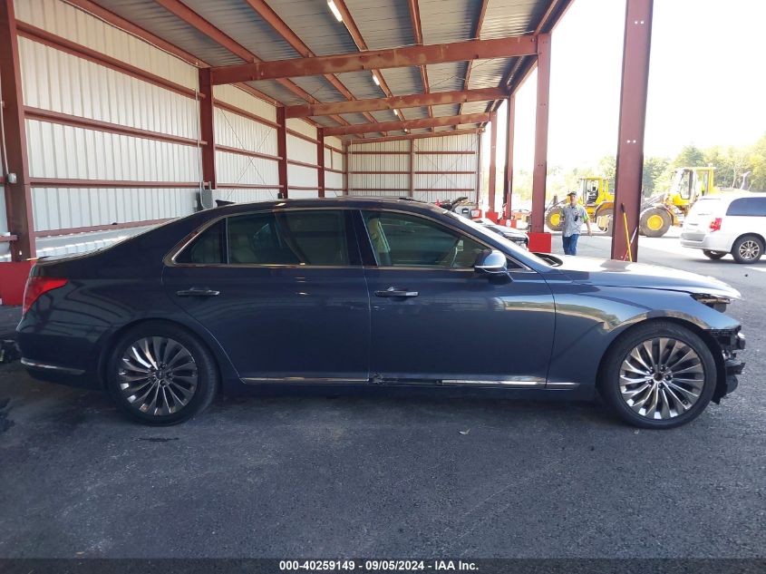 KMHG34JA2HU025437 2017 Genesis G90 3.3T Premium