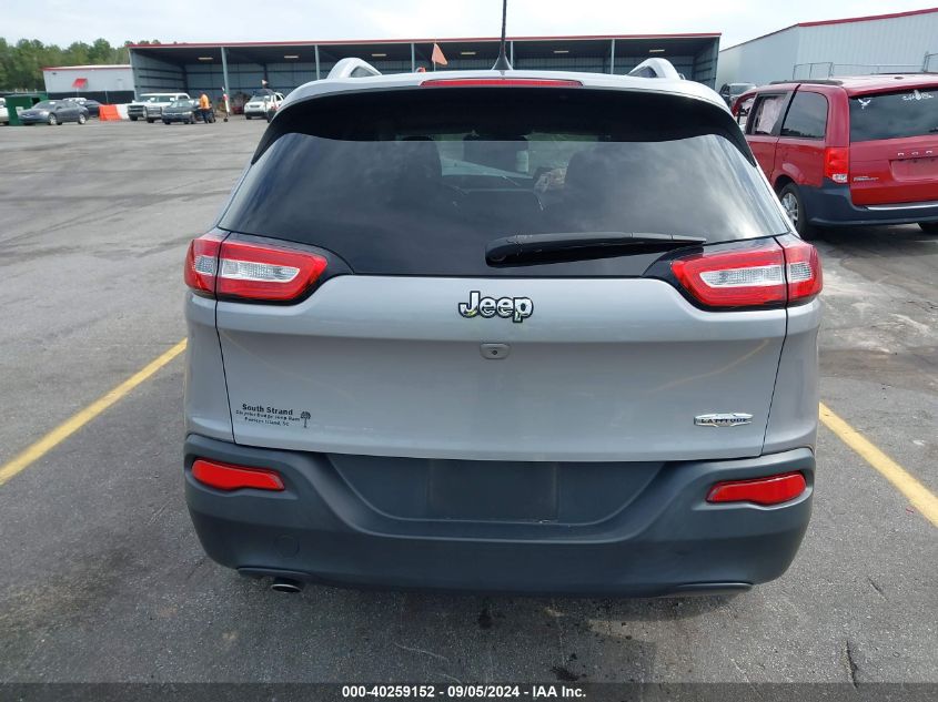 2018 Jeep Cherokee Latitude Fwd VIN: 1C4PJLCB8JD596124 Lot: 40259152