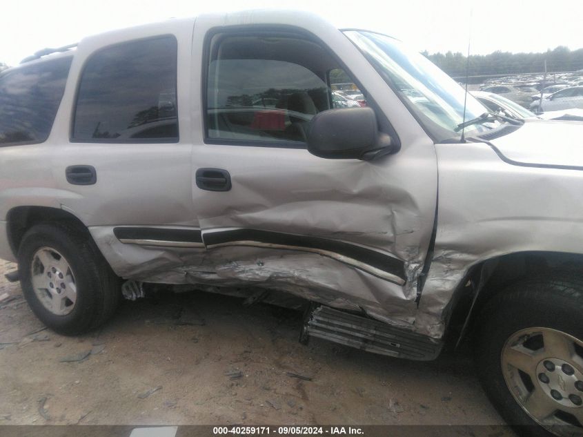 2004 Chevrolet Tahoe Ls VIN: 1GNEC13V34J281695 Lot: 40259171