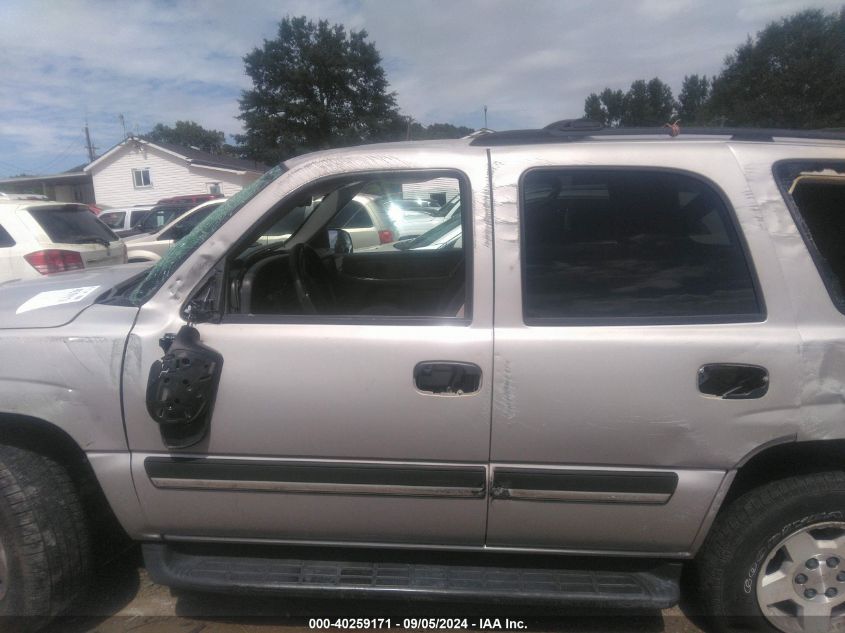 2004 Chevrolet Tahoe Ls VIN: 1GNEC13V34J281695 Lot: 40259171