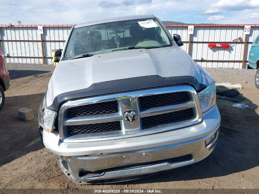 2012 Ram 1500 Slt VIN: 1C6RD7LT0CS222287 Lot: 40259228