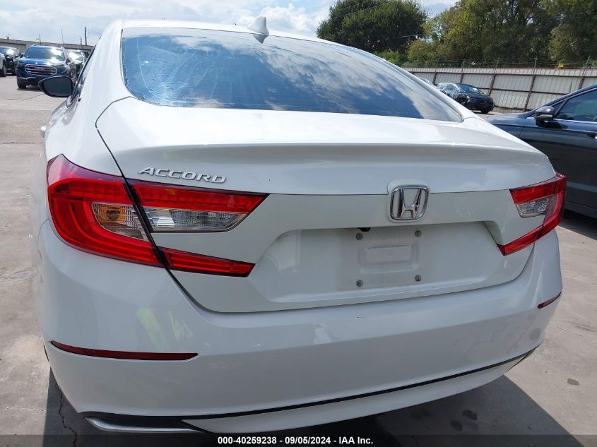 2021 Honda Accord Lx VIN: 1HGCV1F19MA067699 Lot: 40259238