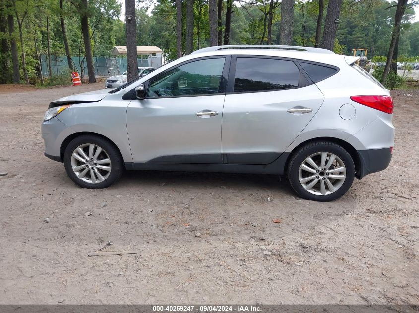 2010 Hyundai Tucson Gls/Limited VIN: KM8JU3AC1AU077534 Lot: 40259247