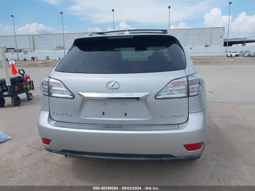 2T2ZK1BA1AC003554 2010 Lexus Rx 350