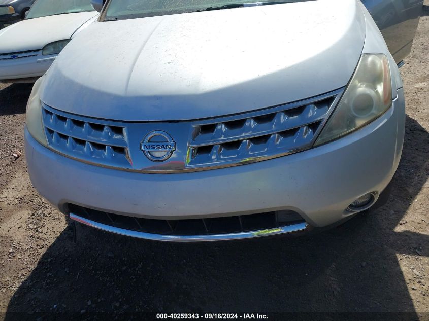 JN8AZ08T26W419096 2006 Nissan Murano Sl