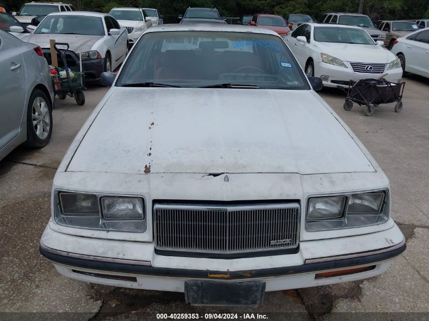 1986 Buick Somerset Custom VIN: 1G4NJ27U0GM226769 Lot: 40259353