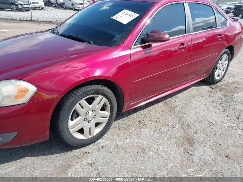 2011 Chevrolet Impala Lt VIN: 2G1WB5EK7B1137254 Lot: 40259383