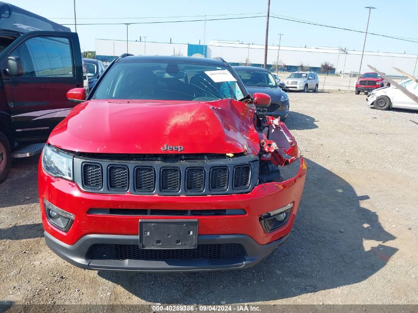 2021 Jeep Compass Altitude 4X4 VIN: 3C4NJDBB5MT531082 Lot: 40259386