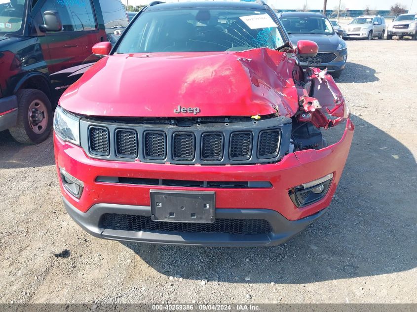 2021 Jeep Compass Altitude 4X4 VIN: 3C4NJDBB5MT531082 Lot: 40259386