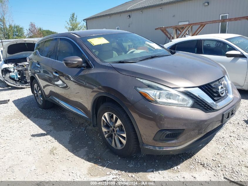 2015 Nissan Murano S/Sl/Sv/Platinum VIN: 5N1AZ2MH2FN225114 Lot: 40259399