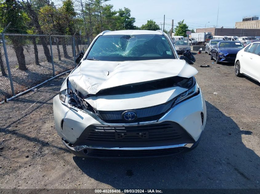 2021 Toyota Venza Xle VIN: JTEAAAAH9MJ043713 Lot: 40259408