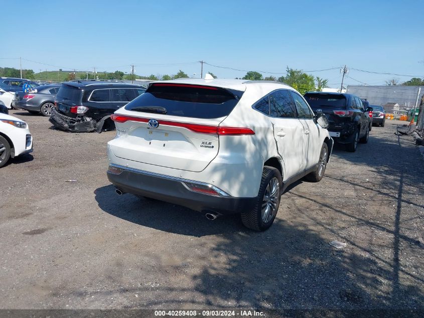 2021 Toyota Venza Xle VIN: JTEAAAAH9MJ043713 Lot: 40259408