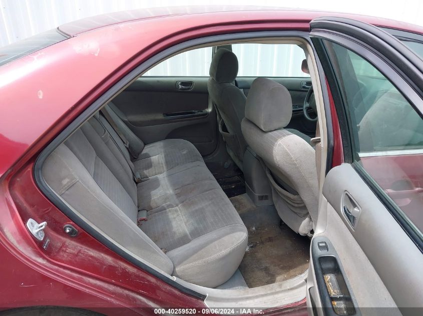 2005 Toyota Camry Le V6 VIN: 4T1BF30K05U089543 Lot: 40259520